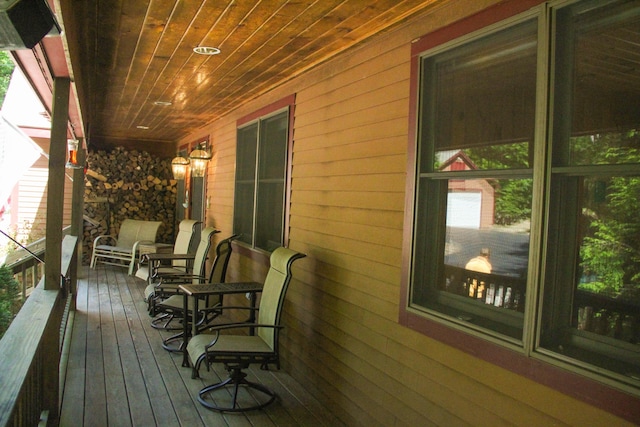 42 Knowles Point Rd, Bridgton, ME 04009 - view of porch