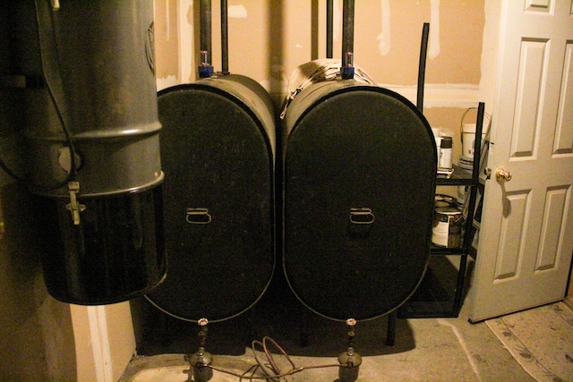 42 Knowles Point Rd, Bridgton, ME 04009 - detailed view of oil tank