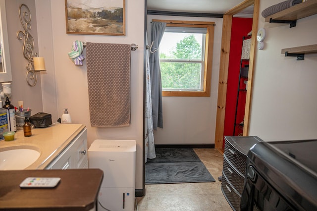143 Mayfield Rd, Moscow, ME 04920 - bathroom featuring vanity