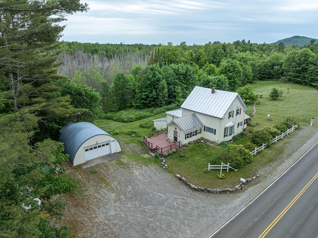 143 Mayfield Rd, Moscow, ME 04920 - view of subject property with a forest