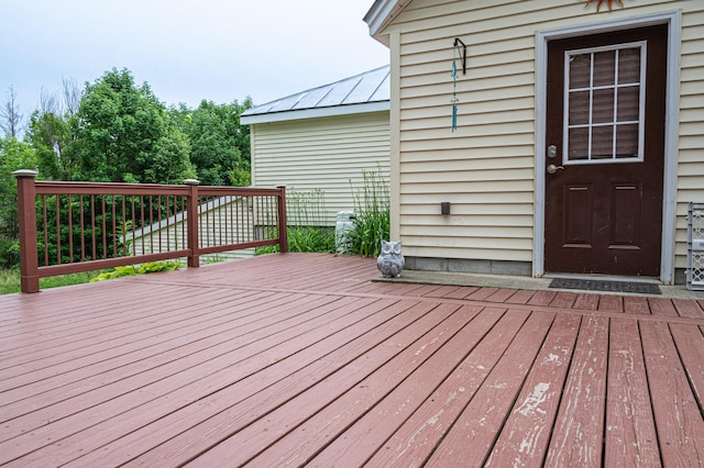 143 Mayfield Rd, Moscow, ME 04920 - view of wooden terrace