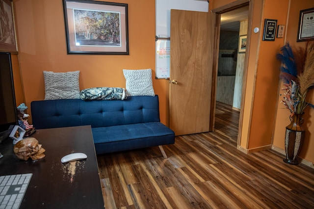 143 Mayfield Rd, Moscow, ME 04920 - living area with wood finished floors and baseboards