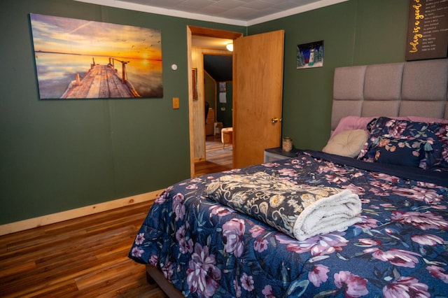 143 Mayfield Rd, Moscow, ME 04920 - bedroom with wood finished floors