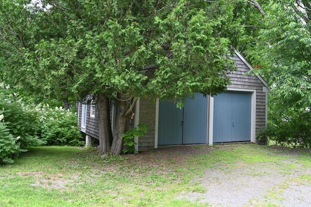 337 Copeland Hill Rd, Holden, ME 04429 - view of garage