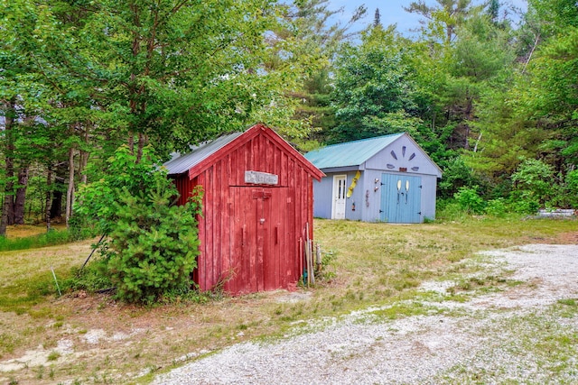 452 Flat Rd, Bethel, ME 04217 - view of shed
