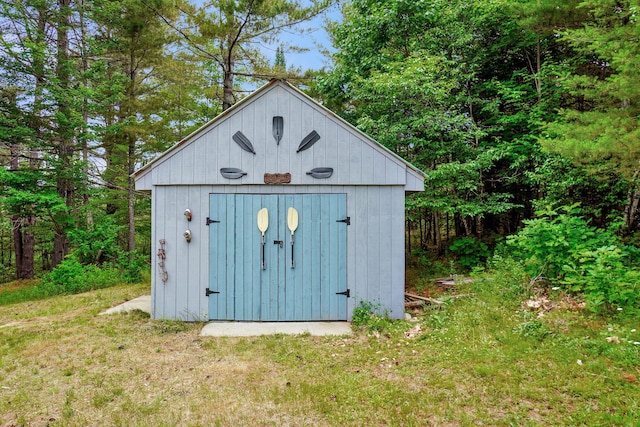 452 Flat Rd, Bethel, ME 04217 - view of shed