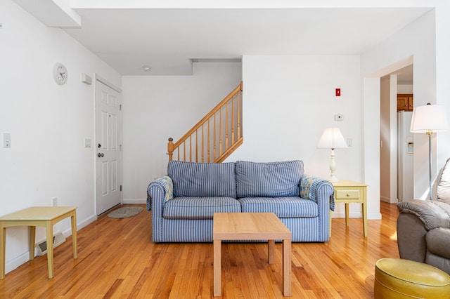 61 Dwelly Point Rd, Franklin, ME 04634 - living area featuring light wood-type flooring
