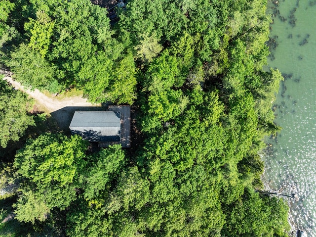 61 Dwelly Point Rd, Franklin, ME 04634 - bird's eye view