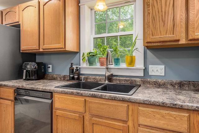 13 Dobson Rd, Berwick, ME 03901 - kitchen featuring a sink and dishwasher