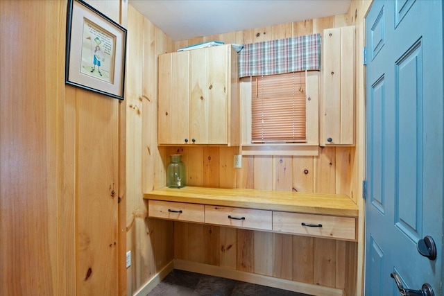 48 Green Bay Rd, Newfield, ME 04095 - detailed view of wood walls
