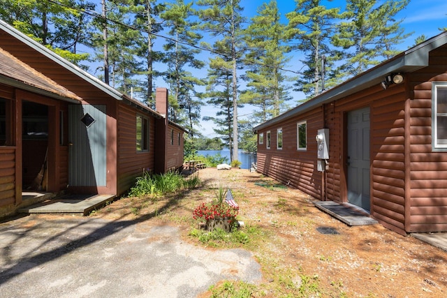 48 Green Bay Rd, Newfield, ME 04095 - view of yard featuring a water view