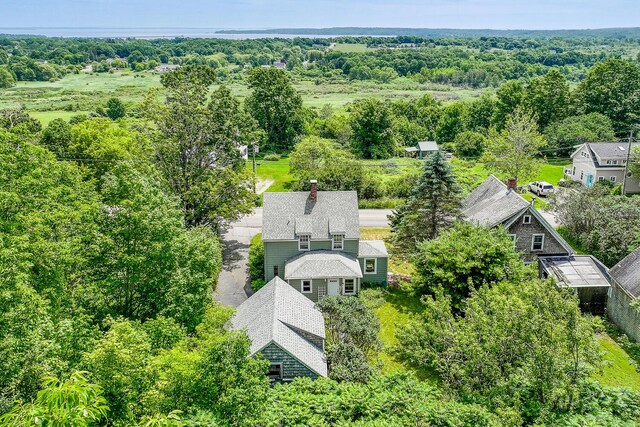 69 W Meadow Rd, Rockland, ME 04841 - drone / aerial view