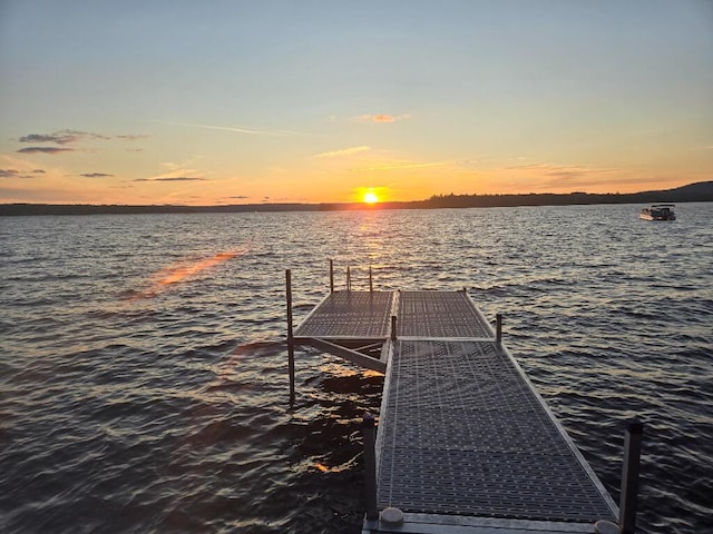 24 Cliffside Dr, Saint Albans, ME 04971 - dock featuring a water view