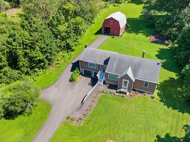 63 N Shore Dr, Owls Head, ME 04854 - view from above of property