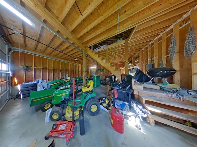 63 N Shore Dr, Owls Head, ME 04854 - view of garage