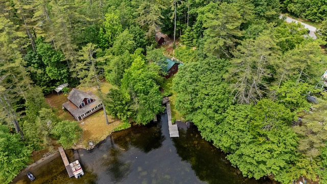 199 Peace Pipe Dr, Litchfield, ME 04350 - drone / aerial view of a large body of water