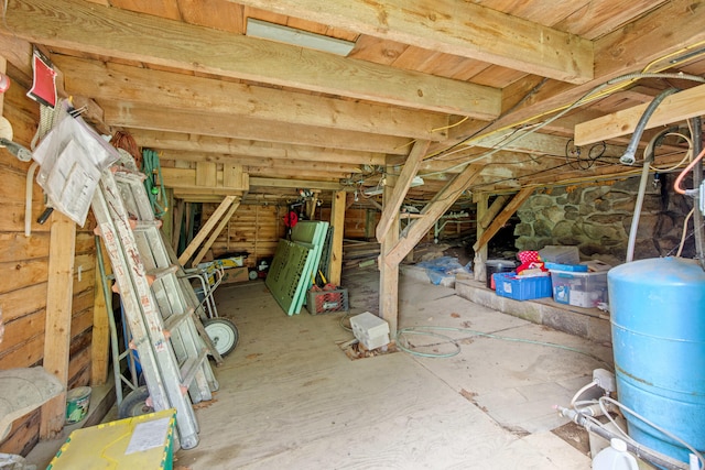 199 Peace Pipe Dr, Litchfield, ME 04350 - view of unfinished attic