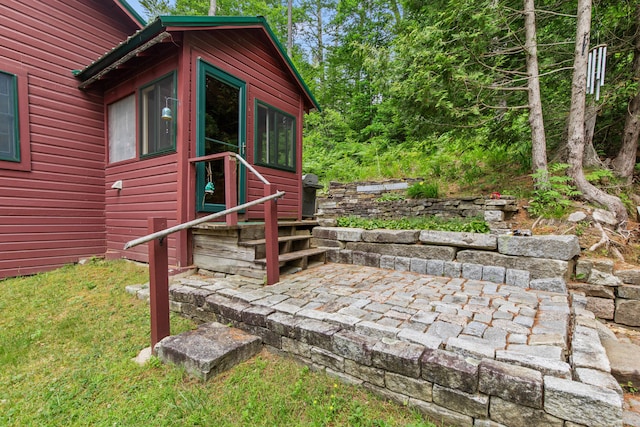 199 Peace Pipe Dr, Litchfield, ME 04350 - view of exterior entry