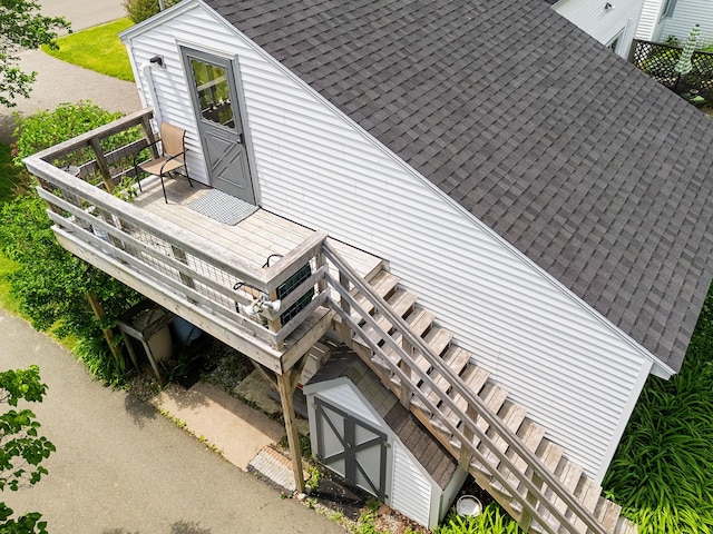 50-52 Mechanic St, Rockland, ME 04841 - view from above of property