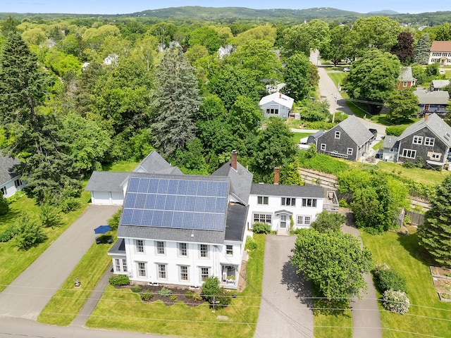 50-52 Mechanic St, Rockland, ME 04841 - drone / aerial view of a heavily wooded area