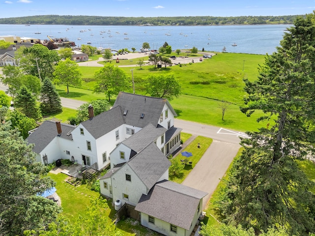 50-52 Mechanic St, Rockland, ME 04841 - drone / aerial view of a nearby body of water