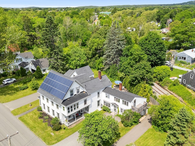 50-52 Mechanic St, Rockland, ME 04841 - aerial view of a forest