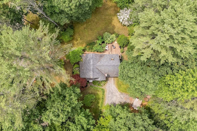 2 Falling Pines Ln, Readfield, ME 04355 - aerial view of property and surrounding area