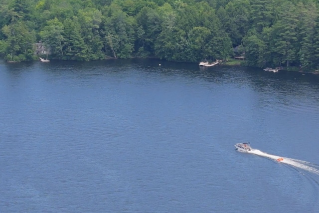 2 Falling Pines Ln, Readfield, ME 04355 - water view featuring a heavily wooded area