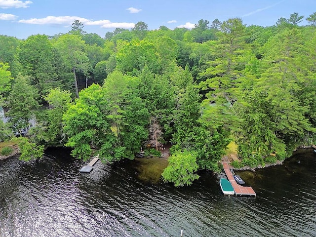 2 Falling Pines Ln, Readfield, ME 04355 - aerial view of property's location featuring a large body of water