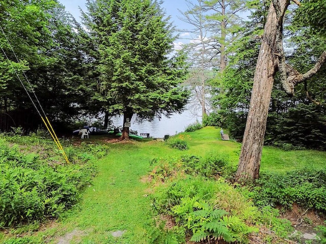 2 Falling Pines Ln, Readfield, ME 04355 - view of green lawn with a water view