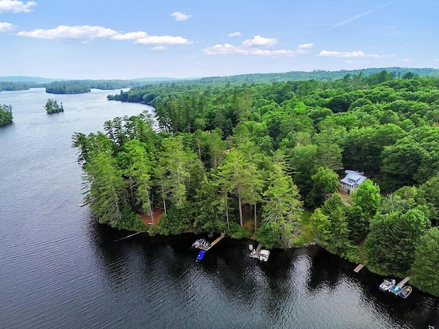 2 Falling Pines Ln, Readfield, ME 04355 - drone / aerial view of a nearby body of water