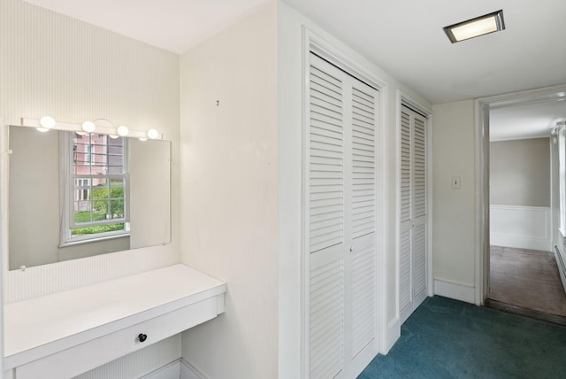 26 Grove St, Bath, ME 04530 - hall featuring carpet floors