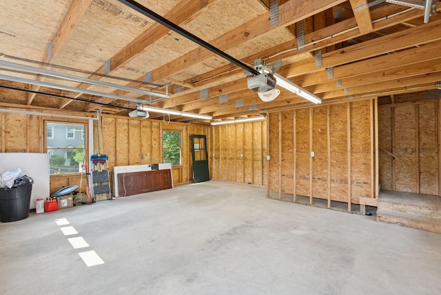 26 Grove St, Bath, ME 04530 - garage with a garage door opener
