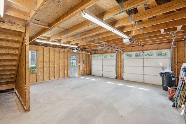 26 Grove St, Bath, ME 04530 - garage with a garage door opener