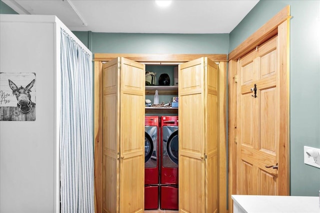 134 Powers Drive Ln, Orland, ME 04472 - closet with separate washer and dryer