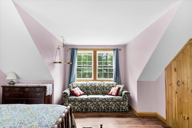 134 Powers Drive Ln, Orland, ME 04472 - bedroom featuring wood finished floors and baseboards