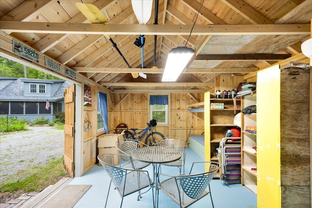 134 Powers Drive Ln, Orland, ME 04472 - view of patio / terrace featuring outdoor dining area