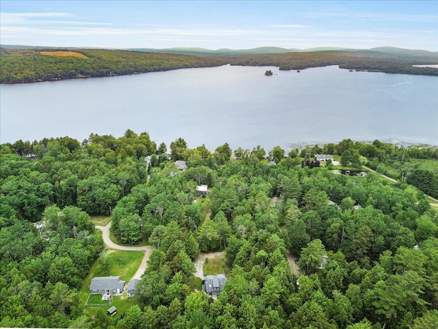 134 Powers Drive Ln, Orland, ME 04472 - aerial view of a nearby body of water