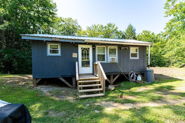 2198 Eight Rod Rd, Sidney, ME 04330 - view of front of property featuring a metal roof