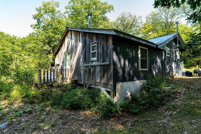 2198 Eight Rod Rd, Sidney, ME 04330 - view of property exterior featuring a metal roof