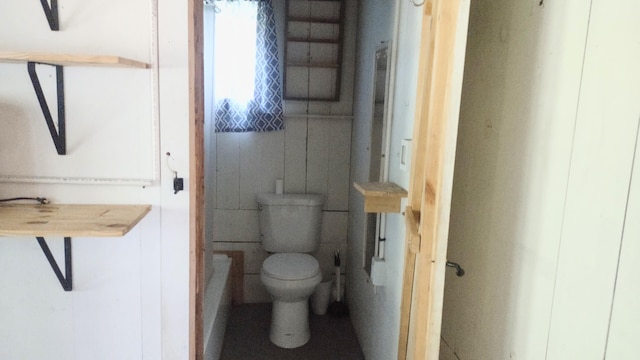 2198 Eight Rod Rd, Sidney, ME 04330 - bathroom with toilet