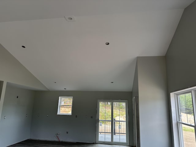 17 Emmas Way, Limerick, ME 04048 - empty room with vaulted ceiling