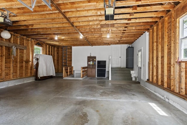35 Rice Rd, Boothbay, ME 04544 - garage with a garage door opener