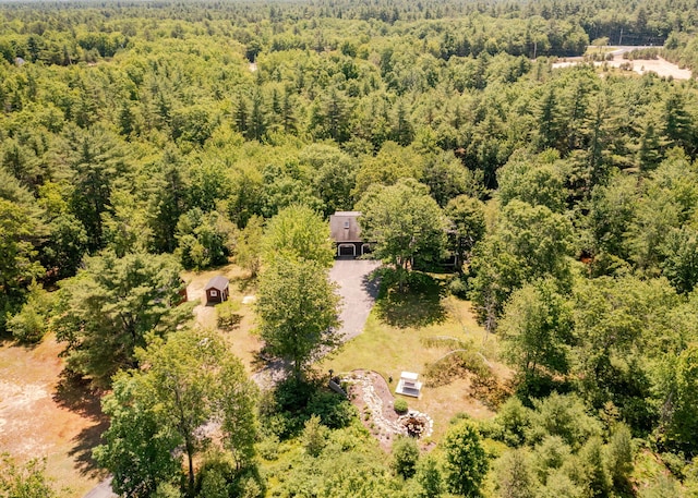 103 Hardscrabble Rd, Hollis, ME 04042 - aerial view of a heavily wooded area