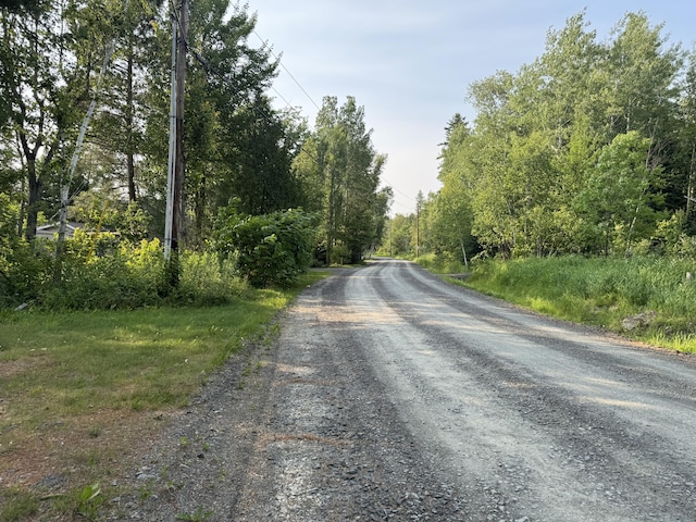 157 Cyr Rd, Cross Lake Twp, ME 04779 - view of dirt / gravel road