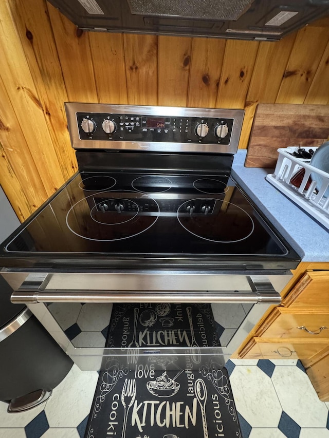 157 Cyr Rd, Cross Lake Twp, ME 04779 - kitchen view of electric stove