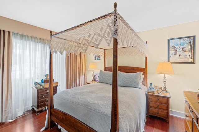 250 Mere Point Rd, Brunswick, ME 04011 - bedroom featuring wood finished floors and baseboards