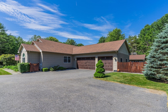 250 Mere Point Rd, Brunswick, ME 04011 - single story home with a garage, driveway, and a shingled roof