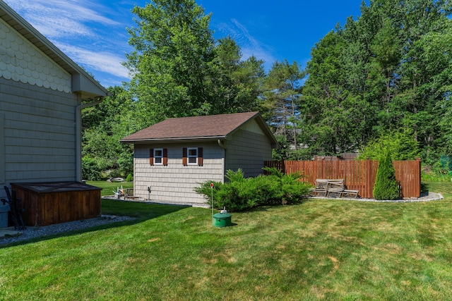 250 Mere Point Rd, Brunswick, ME 04011 - view of yard featuring an outdoor structure