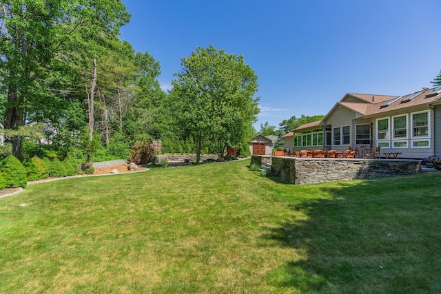 250 Mere Point Rd, Brunswick, ME 04011 - view of green lawn